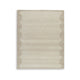 Emery Table-Tufted Large Rug with Stepped Border | Brown-Beige Wool 8x10