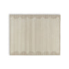 Emery Table-Tufted Large Rug with Stepped Border | Brown-Beige Wool 8x10