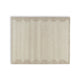 Emery Table-Tufted Large Rug with Stepped Border | Brown-Beige Wool 8x10