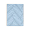 Ryna King Mattress with Memory Foam | Firm Support | Light Blue Fabric 8"