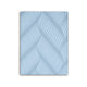 Ryna King Mattress with Memory Foam | Firm Support | Light Blue Fabric 8"