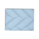 Ryna King Mattress with Memory Foam | Firm Support | Light Blue Fabric 8"