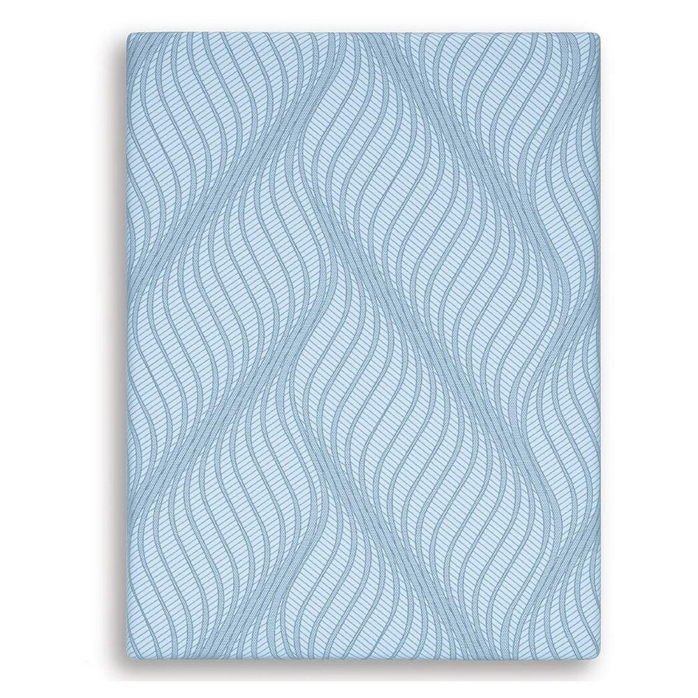 Pmy Queen Mattress with Memory Foam | Firm Support | Light Blue Fabric 12"