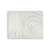 Delma Abstract Large Rug | Green-Brown Flow Pattern | Ivory Wool  8x10