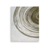 Rizzy  Large Area Rug | Brown-Gray Abstract Ripple Patterns | Ivory Wool 8x10
