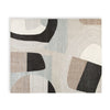 Edric Hand-Tufted Large Area Rug with Neutral Abstract Geometric Patterns 8x10