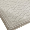 Winie Large Area Rug | Trellis Patterns | Hand-Tufted | Gray Wool 8x10