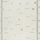 Dotty Hand-Tufted Large Area Rug | Bordered and Geometric Design | Cream Wool 8x10