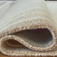 Teena Hand-Tufted Large Area Rug with Bordered Design | Ivory-Tan Wool 8x10