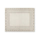 Adam Large Rug with Border Design | Jute and Wool | Brown-Taupe 8x10