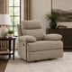 Silvy Manual Rocker Recliner Chair with Pillow Top Arms | Mocha Chenille