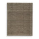 Amina Large Area Rug with Aztec-Inspired Pattern | Brown-Ivory Wool 8x10