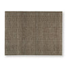 Amina Large Area Rug with Aztec-Inspired Pattern | Brown-Ivory Wool 8x10