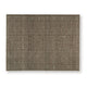Amina Large Area Rug with Aztec-Inspired Pattern | Brown-Ivory Wool 8x10
