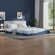 Pmy Full Mattress with Memory Foam | Firm Support | Light Blue Fabric 12"