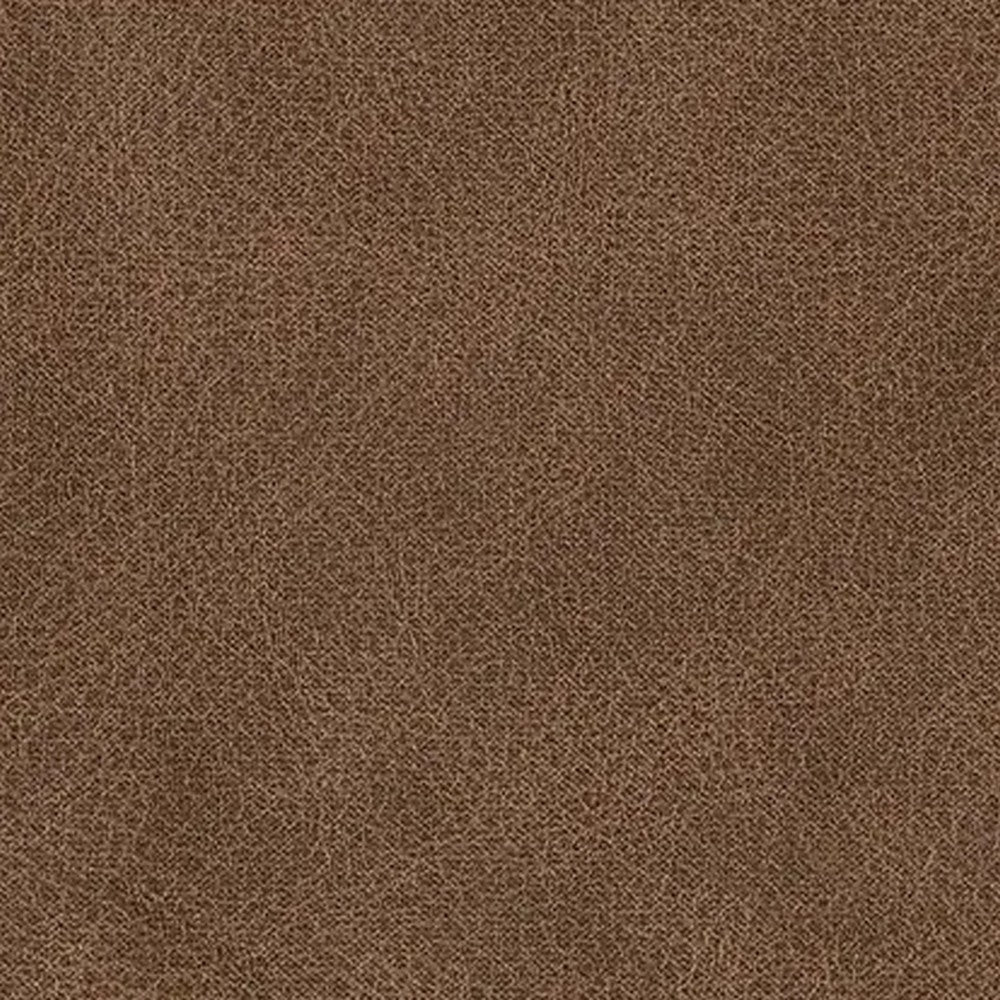 Vile Sofa with 4 Throw Pillows, Caramel Brown Faux Leather, 93"