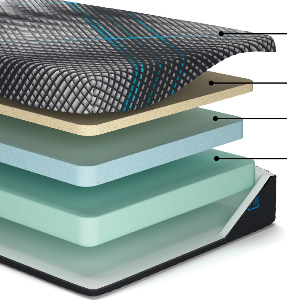 Misa King Mattress | Cooling Gel Memory Foam | Green Tea Infused | 12"
