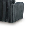 Addy Sofa with 5 Pillows | Gunmetal Gray Corduroy Upholstery | 98"
