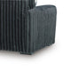 Addy Sofa with 5 Pillows | Gunmetal Gray Corduroy Upholstery | 98"
