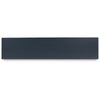 Bobby Accent Cabinet | Geometric Doors | Gold Metal Legs | Dark Blue Wood 72"