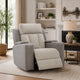 Lesly Power Recliner Chair with 3 Heat Massage Modes | Two-Tone Polyester