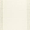 Teena Extra Large Area Rug with Border Design | Ivory Wool 9x13