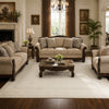 Teena Extra Large Area Rug with Border Design | Ivory Wool 9x13