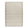 Emery Extra Large Area Rug | Table Tufted Design | Brown Wool 10x14