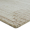 Emery Extra Large Area Rug | Table Tufted Design | Brown Wool 10x14