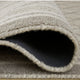 Winie Area Rug with Trellis Pattern | Table Tufted Design | Gray Wool 10x14