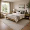 Winie Area Rug with Trellis Pattern | Table Tufted Design | Gray Wool 10x14