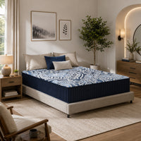 Dark Blue, White