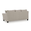 Wecy Queen Sofa Bed Sleeper with Memory Foam Mattress | Taupe Polyester 92"