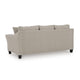 Wecy Queen Sofa Bed Sleeper with Memory Foam Mattress | Taupe Polyester 92"