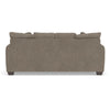 Teu Queen Sofa Sleeper, 2 Pillows, Memory Foam Bed | Suede Gray Polyester 90"