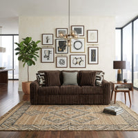 Chocolate Brown, Beige, White