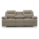 Silvy Reclining Sofa with Drop Down Table | USB Ports | Mocha Chenille 86"