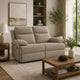 Silvy Reclining Loveseat with Pull-Tab Mechanism | Mocha Chenille 64"