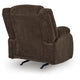 Duke Power Rocker Recliner Chair| Pillow Top Arms | USB Ports | Brown Velvet