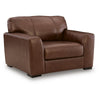 Liano Oversized Chair | Low-Profile Legs | Canyon Leather-Faux Leather