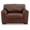 Liano Oversized Chair | Low-Profile Legs | Canyon Leather-Faux Leather