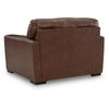 Liano Oversized Chair | Low-Profile Legs | Canyon Leather-Faux Leather