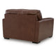 Liano Oversized Chair | Low-Profile Legs | Canyon Leather-Faux Leather