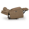 Glenn Power Recliner Chair with Adjustable Headrest | USB Port | Brown Leather