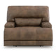 Bucky Power Recliner Chair | Adjustable Headrest | USB Port | Brown Faux Leather