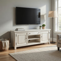Antique White, Aged Pewter