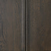 Orso Accent Cabinet with 4 Doors & Interior Shelves | Brown Wood 52"