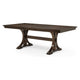 Mali Dining Table w Butterfly Leaf | Trestle Base | Dark Brown 64-82"