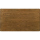 Stan Rectangular Dining Table | Flared Legs | Smoke Walnut Brown 63"