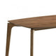 Ebik Couter Height Table | Rectangular | Angled Legs | Walnut Brown 59"